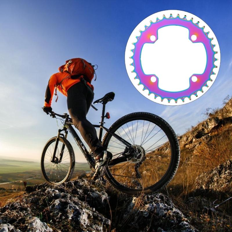 Звезда для горного велосипеда Single Speed Высокопрочные алюминиевые сплавы Направляющее колесо Долговечность Велосипедные аксессуары