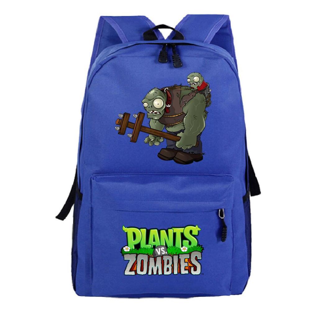 Game Merchandise Plants Vs. Zombies School Bag Casual Simple Backpack