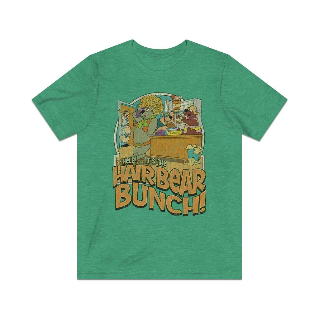 Мужская футболка Hair Bear Bunch Snacktime 1971 Винтажная