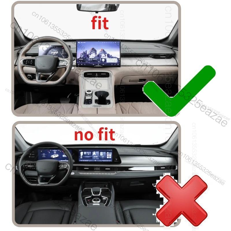 Car Wireless Charging Protection Anti Slip Pad For Chery EBRO S800 PHEV Tiggo 8 PRO PHEV 2025+ Central Control Gear Silicone Pad