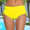 Ayollar suzish shortiklari V kesimli bog'ichli bikini suzish kiyimi pastki qismi sozlanuvchi yig'ilgan yon tomoni o'g'il bolalar shortiklari cho'milish kiyimi taxta shortiklari