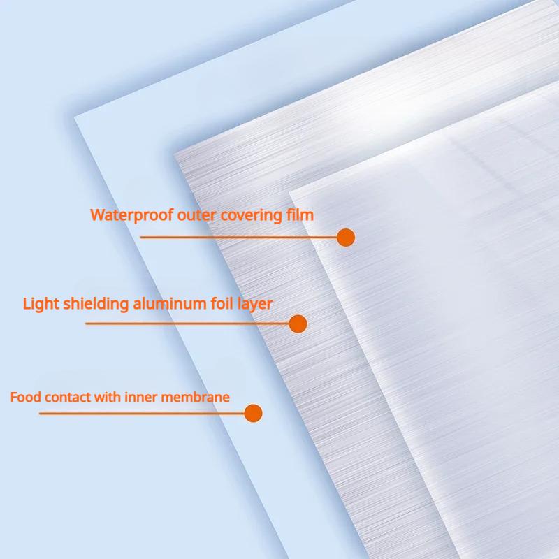 50 шт. Серебристый цвет, многоразовая сумка из алюминиевой фольги, матовая стоячая сумка для упаковки пищевых продуктов, самозакрывающиеся пластиковые пакеты на молнии с широким дном