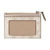 New COACH Artificial Leather Card Holder Mini Women's Champagne CW966-IMXB8