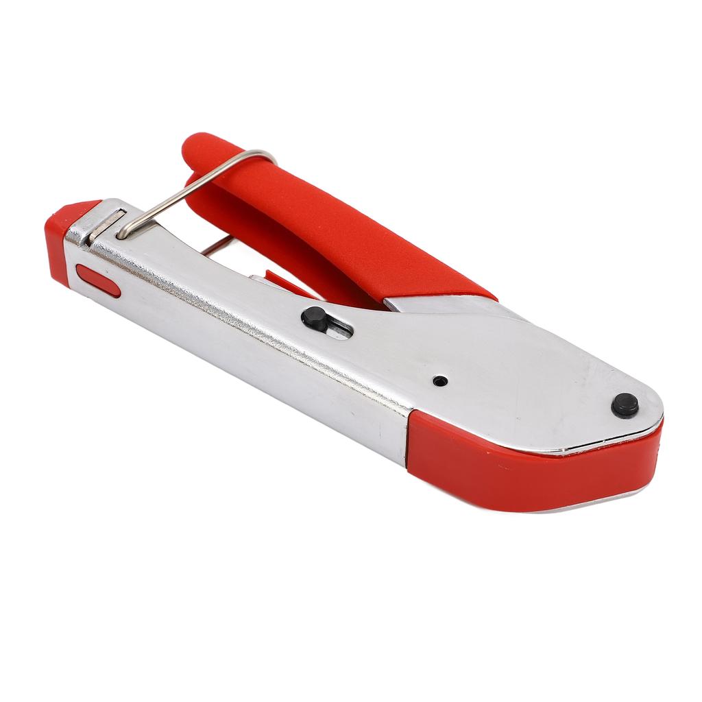 Набор для обжима коаксиального кабеля со стриппером и 20 шт. F-коннекторов, регулируемый инструмент для обжима проволочного троса