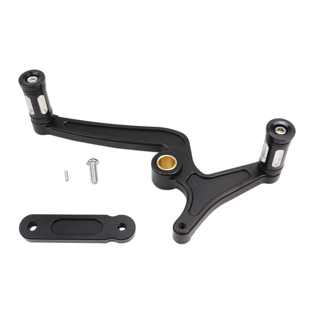 Motorcycle Foot Heel/Toe Gear Shift Lever Shifter Peg Mount Kit - Black Fit For Indian Scout Sixty Bobber Twenty Rogue 2015-2024