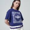 Blu DoT Bandana Graphic Tape PoinT T shirT Vi