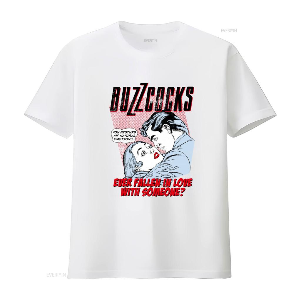 Buzzcocks Ever Fallen In Love Punk Style Gamer Cult Meme Movie Music T Shirt C7239 vintage Washed graphic Stretched Stylish