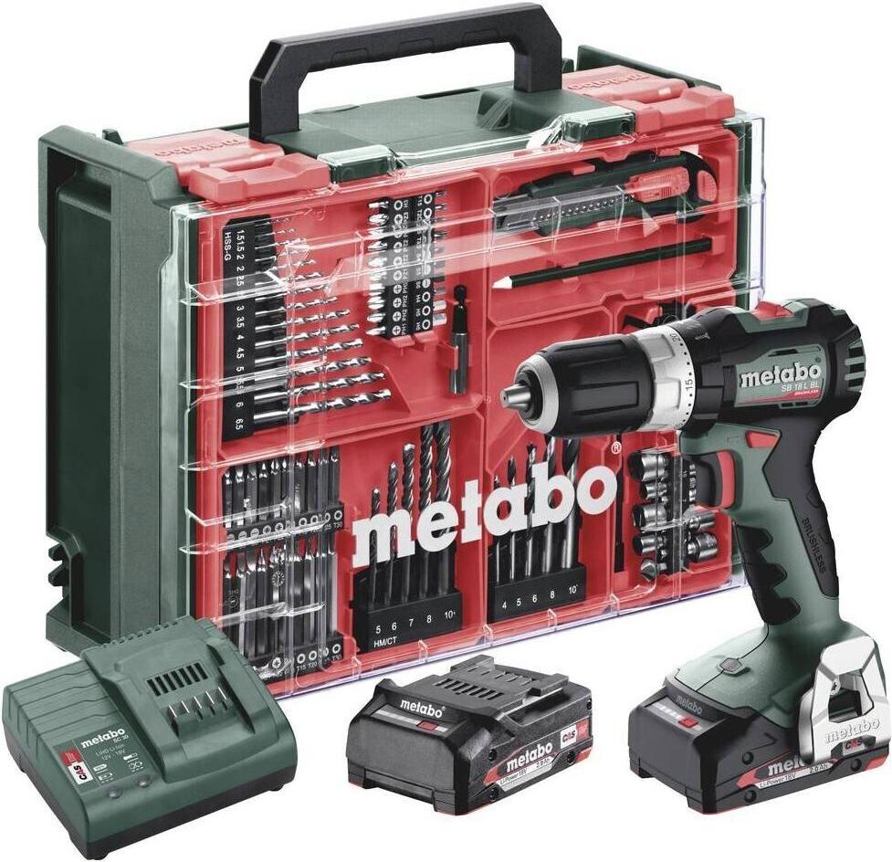 Ударный шуруповёрт Metabo SB 18 L BL Set (613157710)