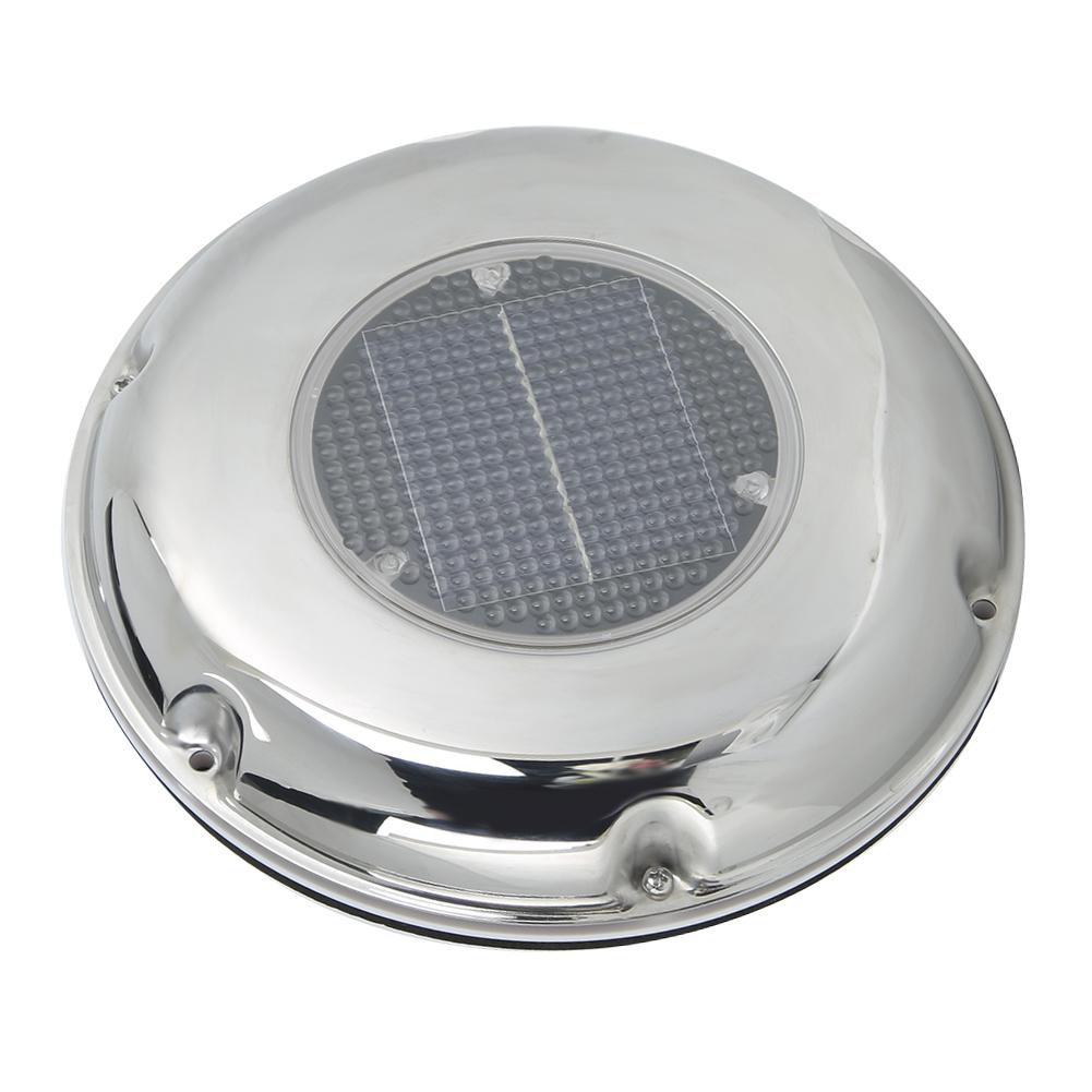 Stainless Steel Boat Exhaust Fan Solar Powered Ventilation Vent Fan