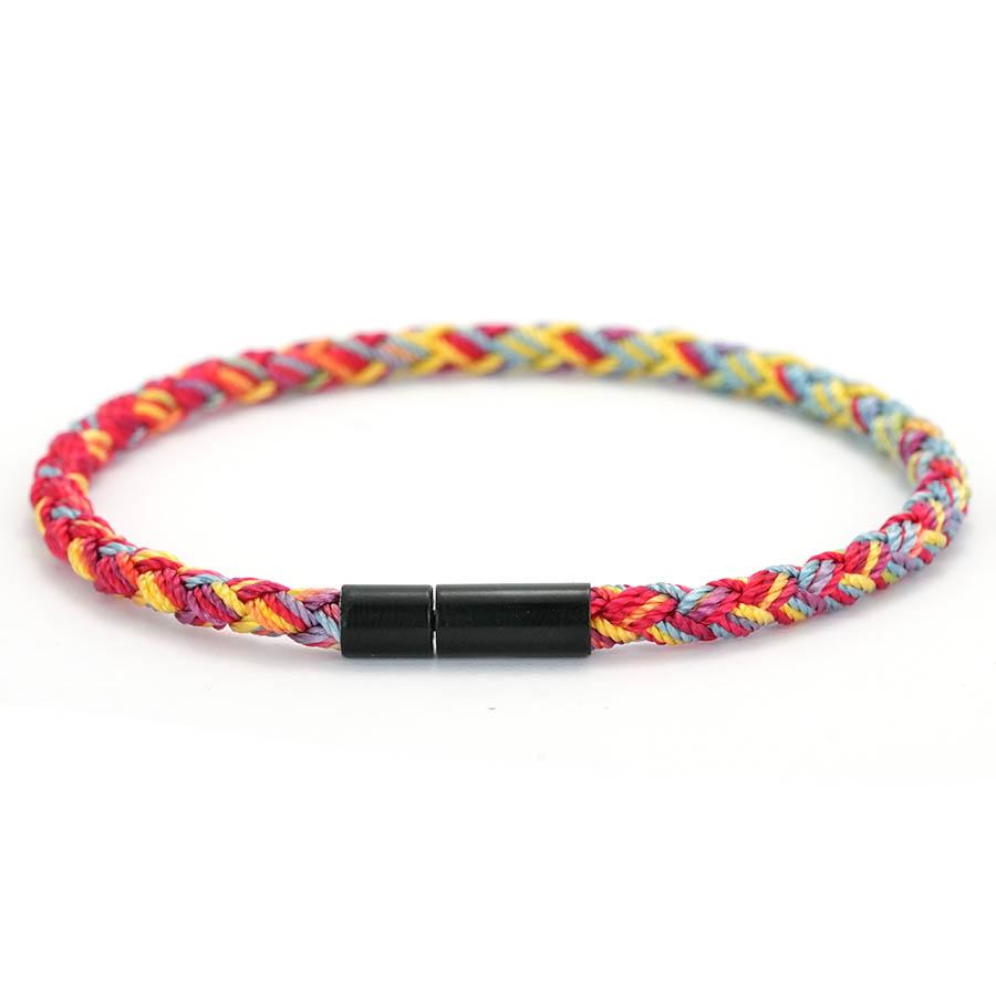 High Quality Ethnic Rope Bracelet Man Women 5 Colors Handmade Weaven Thread Braslet Bangle Pulsera Macrame Friendship Jewelry