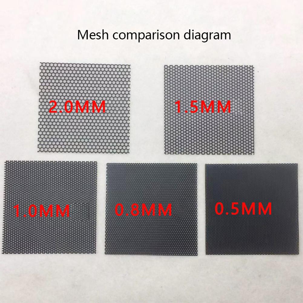 30CMx1M компьютерная сетка DIY ПВХ ПК корпус вентилятор кулер пылевой фильтр сетевой сетчатый корпус пылезащитный чехол корпус пылезащитный чехол