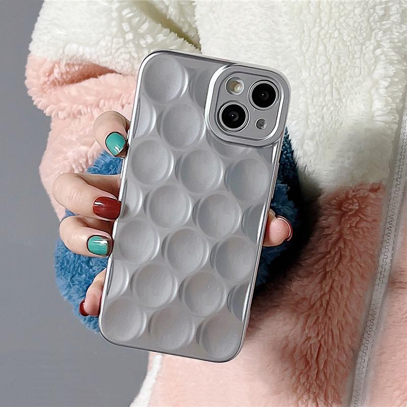 Модный задний чехол с 3d сотовым узором для Iphone 13 14 12 11 Pro Max Xs Xr X 12 13 Mini, мягкий силиконовый противоударный чехол для телефона