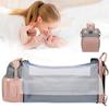 Mommy Bag Lightweight Portable Folding Crib Bed Large Capacity Travel Maternity Baby Backpack Outting Bags