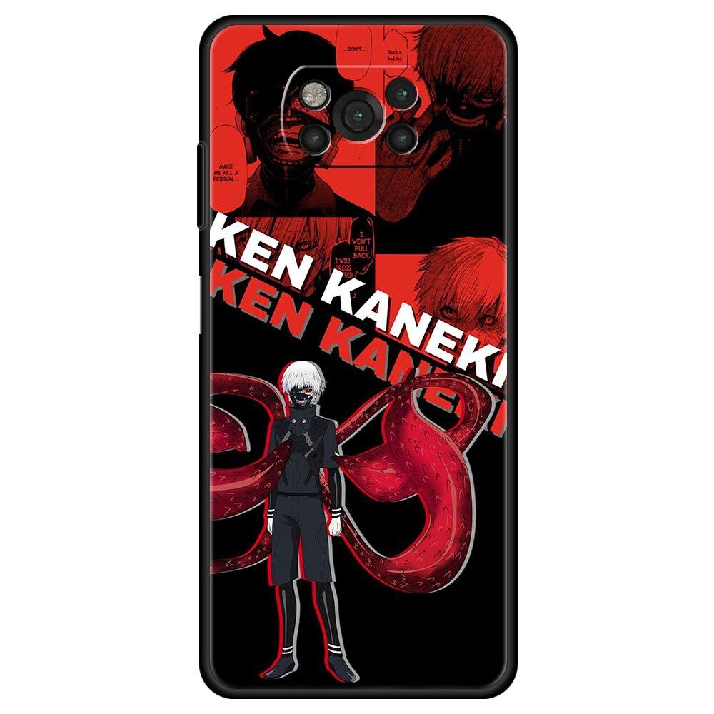 Чехол для Xiaomi poco x3 pro x3nfc x3pro mi 12 12pro 12x 11 lite 11t Funda 9t 10t, чехол Кен Канеки Тоука Киришима Ризе Камиширо