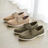 Классические замшевые лоферы Мужская повседневная обувь Удобная мягкая подошва Деловой кэжуал Офисная обувь для ходьбы Ленивые слипоны Зеленый