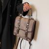 British College Style Backpack Women's Autumn and Winter New Trendy Retro Backpack Versatile Handbag