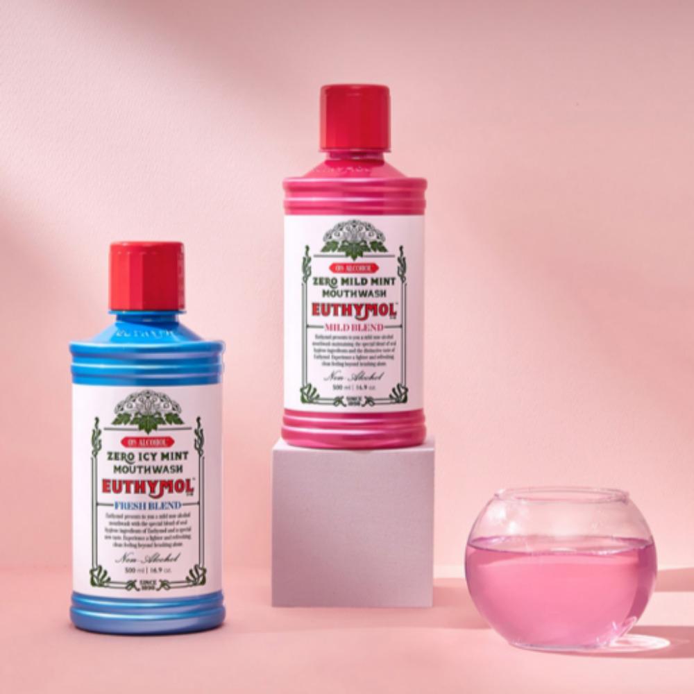 [EUTHYMOL] Набор / Комплект (Зубная щетка + Зубная паста 20 г + Полоскание 15 мл)