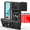 Funda for Motorola Moto Edge 60 Fusion Edge 60S 60 Pro Stylus Case Slide Camera Armor Holder Stand Protect Cover Capa