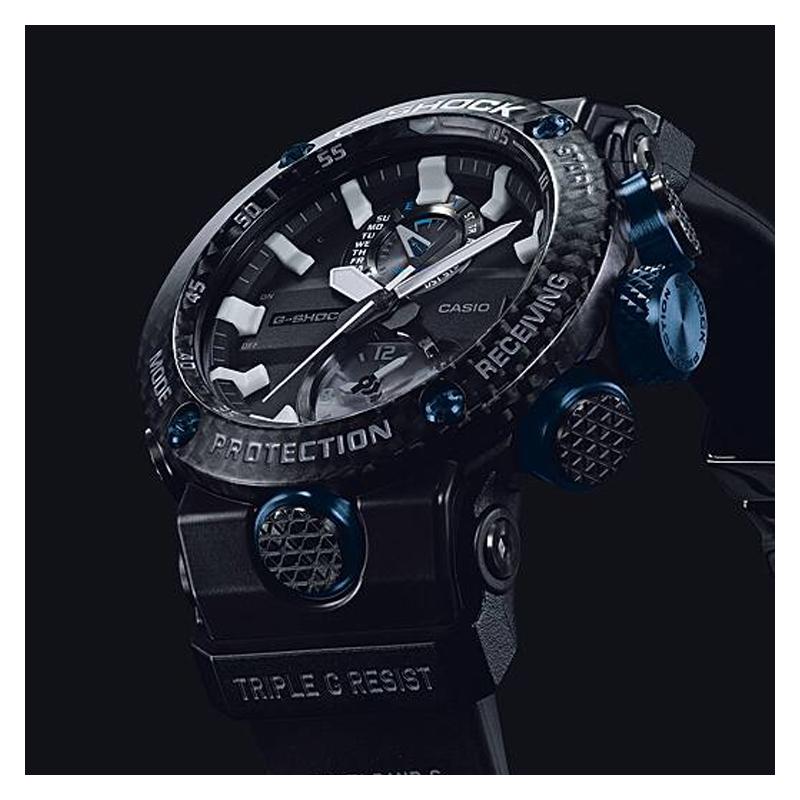 Casio G-SHOCK GRAVITYMASTER водонепроницаемость 200 метров солнечный кварцевый механизм ремешок из углеродного волокна японские и корейские часы мужские часы GWR-B1000-HT1A1JF