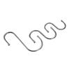 Shaped Hooks Clasp Stainless Steel Railing S Hanging Storage Hook For Home Kitchen Bathroom Organizer Holder Tools