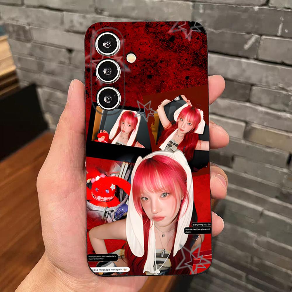 Чехол для телефона Singer S-Song Y-Yuqi для Samsung S26 S25 Edge S24 S23 S22 S21 S20 Ultra Plus Fe Galaxy Силиконовый чехол