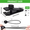 Tarp Clips Heavy Duty Lock Grip, 20 Pack Tarp Clamps Heavy Duty, Shark Tent Fastener Clips Holder, Pool Awning Cover Bungee Cord Clip, Car Cover