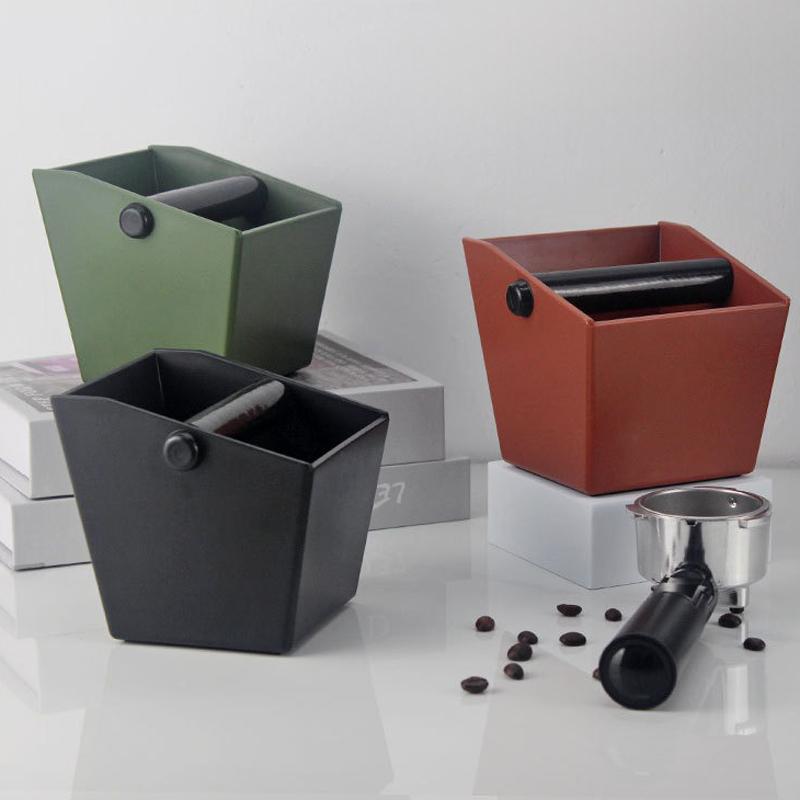 800 мл ABS Ведро для кофейной гущи Espresso Knock Box Мусорное ведро для кофейных отходов со съемной трамбовкой Аксессуары для кофемашин Бариста