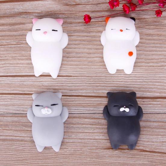 Cartoon Animal Mochi Squishy Cat Seal Healing Toy Soft Squeeze Abreact Fun