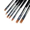 7Pcs Acrylic Nail Art Pen Tips UV Portable Painting Design Brush Manicure Set
