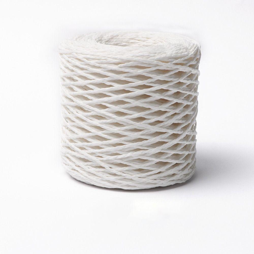 150 м Рафия Соломенная Бумажная Пряжа Рафия Лента для Упаковки Подарков Упаковочный Пояс Веревка Солнечная Шляпа