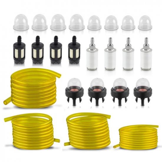 Fuel Line Filter Primer Bulb Kit For Poulan Weedeater Craftsman Trimmer Blower