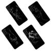 Черный белый сексуальный линейный черный силиконовый чехол для телефона Samsung Galaxy S23 S21 S20 FE S24 S22 Ultra S10E S10 S9 S8 Plus