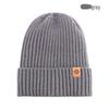 Ailan Huijia MY Мужская зимняя вязаная шапка-бини на флисовой подкладке