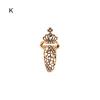 Nail Ring Adjustable Rhinestone Embedded Fashion Jewelry Nail Protection Crown Bowknot Flower Opening Ring for Party