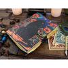 Grimoire Celtic Cat Book of Shadow Leather Journal Spell Book - Witch Wiccan Notebook Sketchbook Journal -Handmade Deckle Edge Paper
