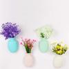 1pc, Vase Wall Mount Self Adhesive Flower Pot Hanging Decorative Reusable Wall-Mounted Flower Vase Home Decor