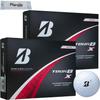 Bridgestone 2024 TOUR B X Tour B X White 2 Dozen Set 24 Balls Cleaning Sheet Set Original