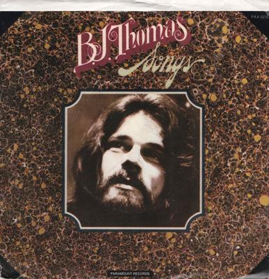 7-дюймовая пластинка BJ. THOMAS - Песни PAA0218 Paramount Recor 1973 US Pop Б/у