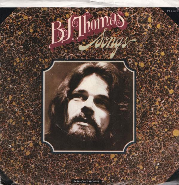 7-дюймовая пластинка BJ. THOMAS - Песни PAA0218 Paramount Recor 1973 US Pop Б/у