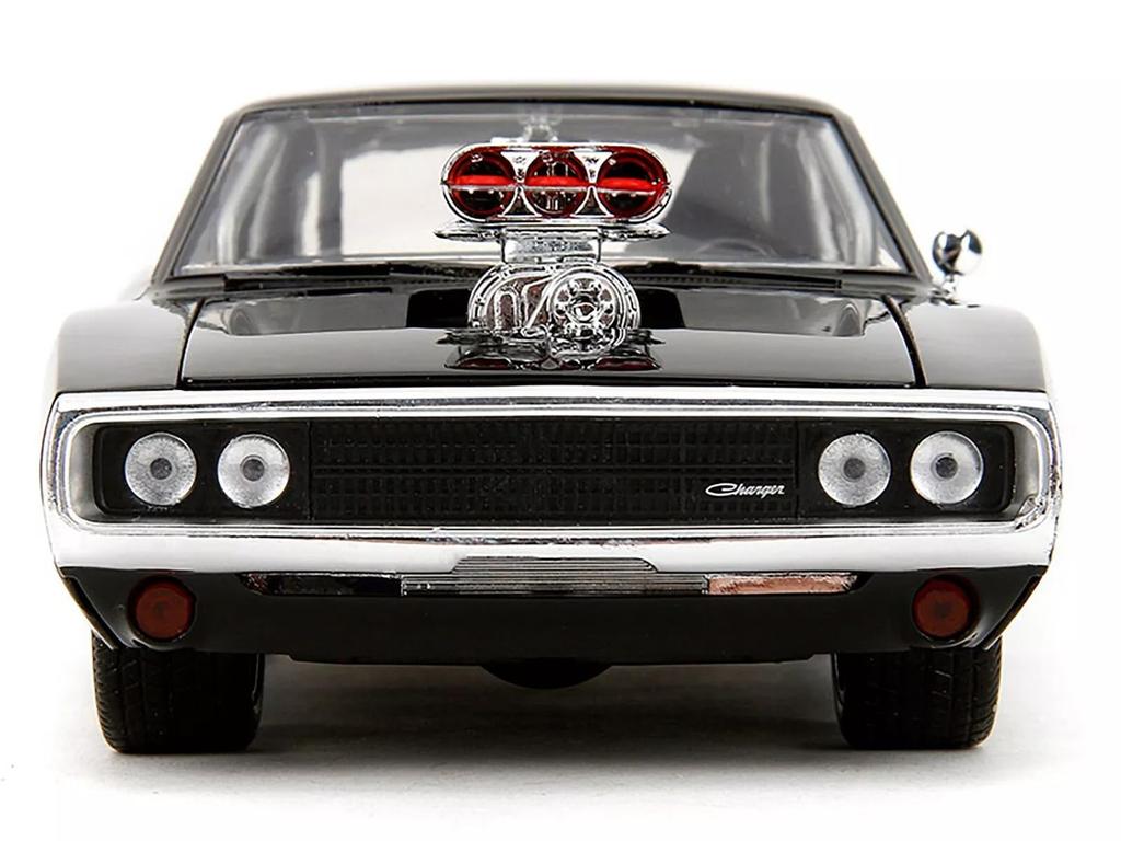 JADA TOYS Fast Furious Dodge Charger 1970 Black Charger Mini Car 35421 1/24 & F&F [Товар]