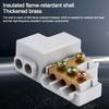 Conductor Brass Quick Terminal Block High Power Fast Connector High Power Splitter  Electrical