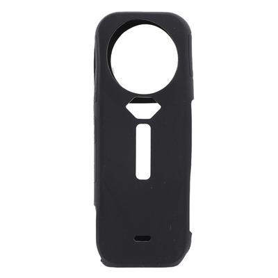 Силиконовый Чехол Подходит для Insta360 X5 Панорамной Экшн-Камеры Всесторонний Чехол Защитный Чехол Чехол Анти-Царапина Черный