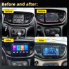 Car Radio for Dodge Dart Fiat Viaggio Ottimo 2012-2017 Screen 2 Din Android Stereo Multimedia Navigation Head Unit Carplay WiFi