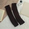 Double-Layered Women Leg Warmers Twist Pattern Ankle Warmer Knitting Leg Warmers  Autumn Winter