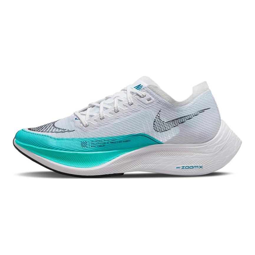 Nike Женские кроссовки ZoomX Vaporfly Next% 2 Белый Аврора Зеленый повседневные