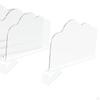 6Pcs Vertical Purse Organizer Shelf Separators Wardrobe Adjustable Towel Cabinet Cupboards Bathroom