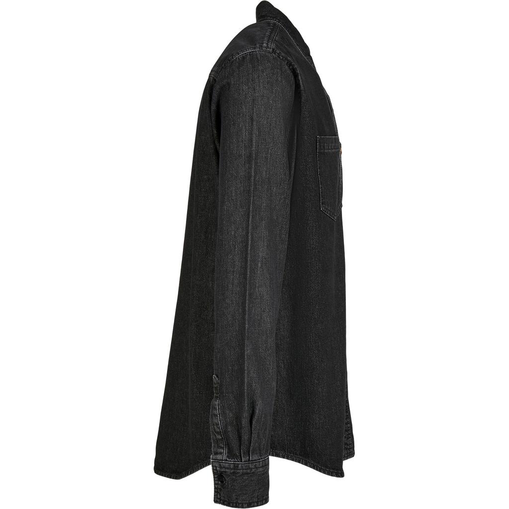 Build Your Brand Унисекс Джинсовая рубашка для взрослых