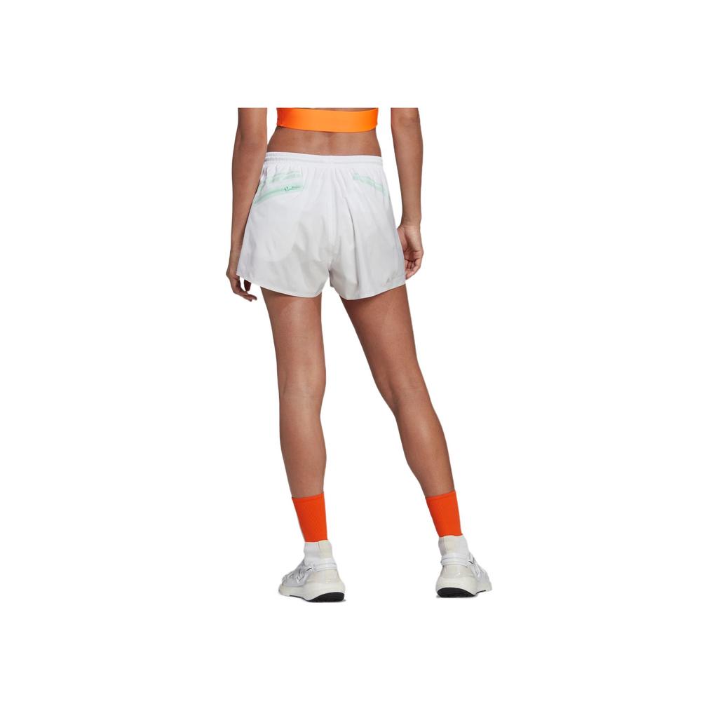 Adidas X Stella McCartney Color Block полосатые спортивные шорты женские шорты белые HD9119