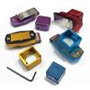 1PC Portable Aluminum Billiard Chalk Cartridge Strong Magnetic Adsorption Round Square Chalk Powder Clips With Small Wrench Billiard Supplies