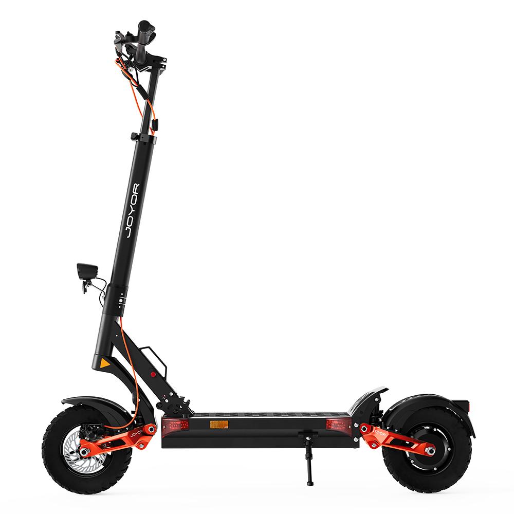 Joyor T6 Black 600W Motor 48V18AH Battery 10 Inch Inflatable Tire Front and Rear Disc Brake Aluminum Alloy Frame Electric Scooter